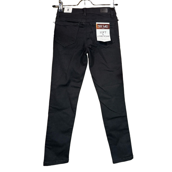 Celebrity Pink Girls Black Jeans Size 8 - Picture 5 of 5